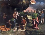 Dosso Dossi The Adoration of the Kings oil painting on canvas